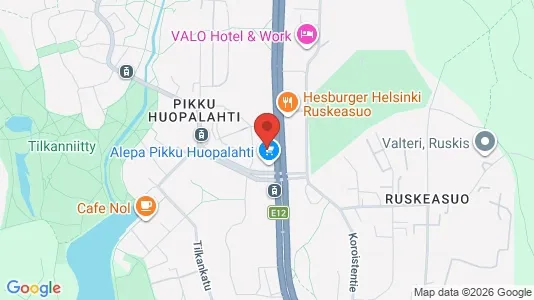 Apartments for rent i Helsinki Läntinen - kort over placeringen