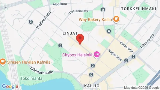 Apartments for rent i Helsinki Keskinen - kort over placeringen