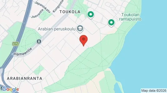 Apartments for rent i Helsinki Keskinen - kort over placeringen
