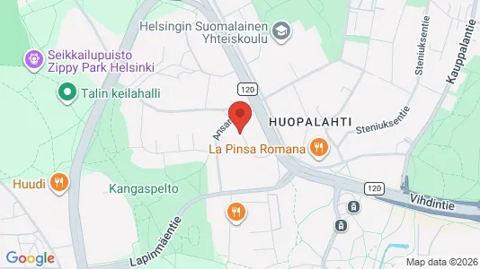 Apartments for rent i Helsinki Läntinen - kort over placeringen