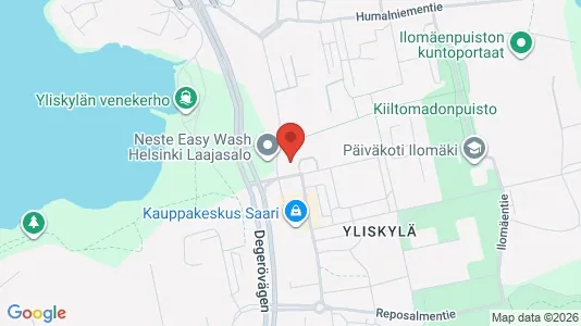 Apartments for rent i Helsinki Kaakkoinen - kort over placeringen