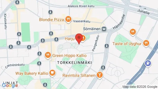 Apartments for rent i Helsinki Keskinen - kort over placeringen