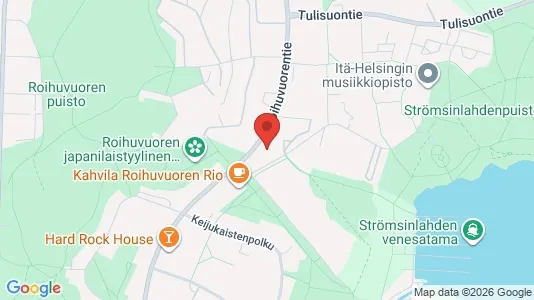 Apartments for rent i Helsinki Kaakkoinen - kort over placeringen