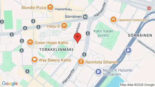 Apartments for rent i Helsinki Keskinen - kort over placeringen