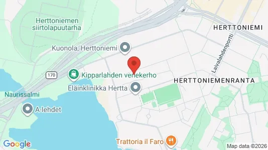 Apartments for rent i Helsinki Kaakkoinen - kort over placeringen