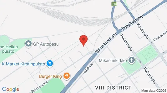 Apartments for rent i Turku - kort over placeringen