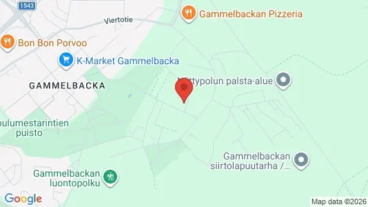 Apartments for rent i Porvoo - kort over placeringen