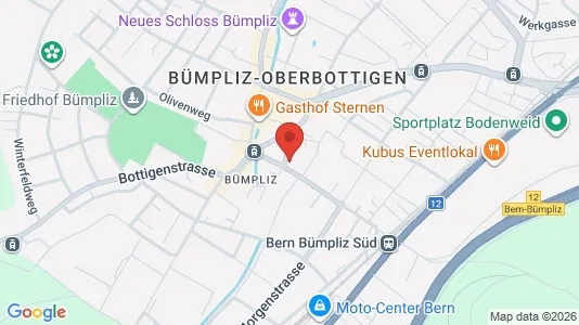 Rooms for rent i Bern-Mittelland - kort over placeringen