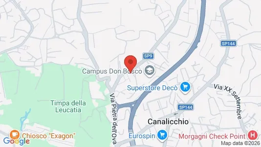 Apartments for rent i Catania - kort over placeringen