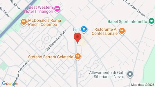 Apartments for rent i Roma Municipio X – Ostia/Acilia - kort over placeringen