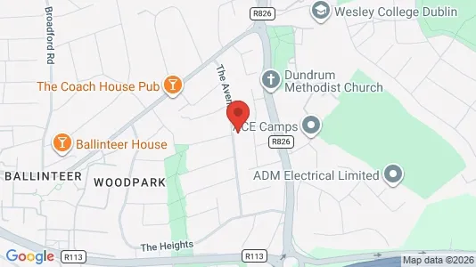 Apartments for rent i Dublin 16 - kort over placeringen
