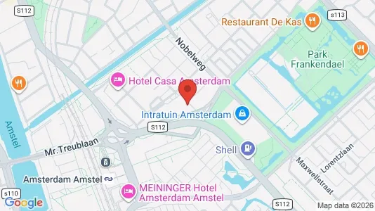 Apartments for rent i Amsterdam Oost-Watergraafsmeer - kort over placeringen