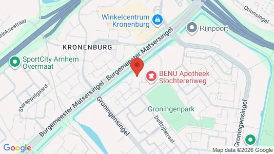 Apartments for rent i Arnhem - kort over placeringen