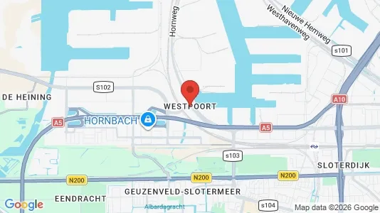 Apartments for rent i Amsterdam Westpoort - kort over placeringen