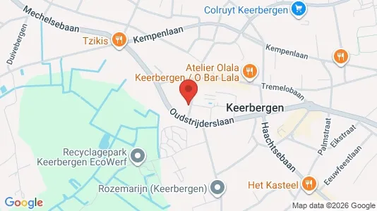 Apartments for rent i Keerbergen - kort over placeringen