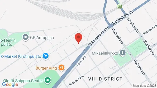 Apartments for rent i Turku - kort over placeringen