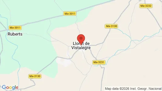 Houses for rent i Lloret de Vistalegre - kort over placeringen