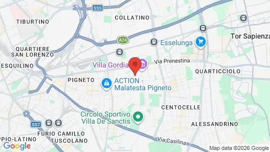 Rooms for rent i Roma Municipio VI – Roma Delle Torri - kort over placeringen