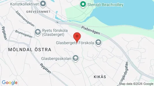 Apartments for rent i Mölndal - kort over placeringen
