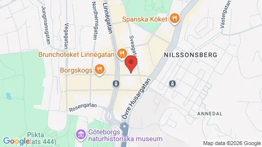 Apartments for rent i Gothenburg City Centre - kort over placeringen