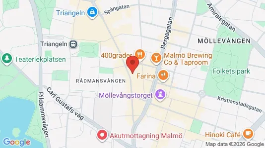 Apartments for rent i Sofielund - kort over placeringen