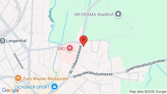 Apartments for rent i Oberaargau - kort over placeringen