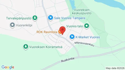 Apartments for rent i Tampere Eteläinen - kort over placeringen