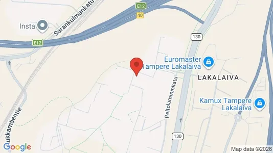 Apartments for rent i Tampere Eteläinen - kort over placeringen