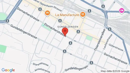 Apartments for rent i Basel-Stadt - kort over placeringen