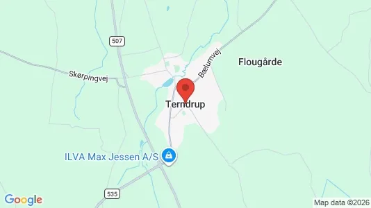 Apartments for rent i Terndrup - kort over placeringen