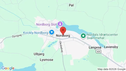 Apartments for rent i Nordborg - kort over placeringen
