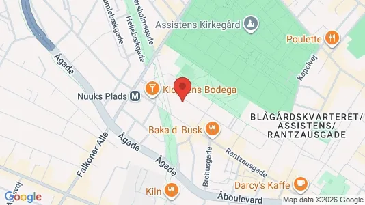 Apartments for rent i Nørrebro - kort over placeringen