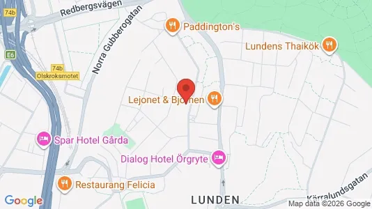 Apartments for rent i Örgryte-Härlanda - kort over placeringen