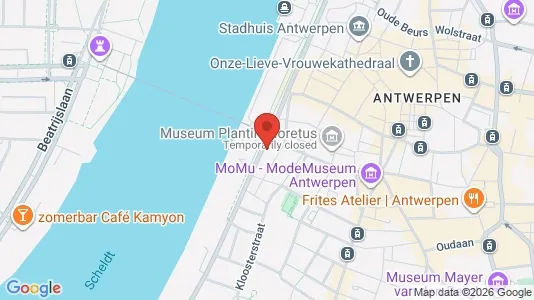 Apartments for rent i Stad Antwerp - kort over placeringen