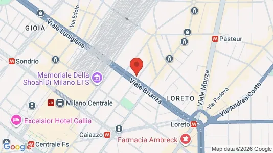 Rooms for rent i Milano Zona 2 - Stazione Centrale, Gorla, Turro, Greco, Crescenzago - kort over placeringen