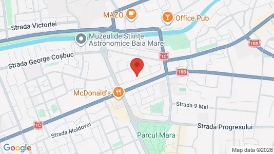 Apartments for rent i Baia Mare - kort over placeringen