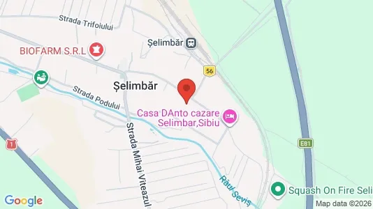 Apartments for rent i Şelimbăr - kort over placeringen