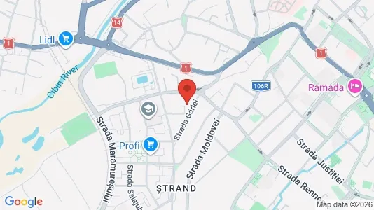 Apartments for rent i Şelimbăr - kort over placeringen