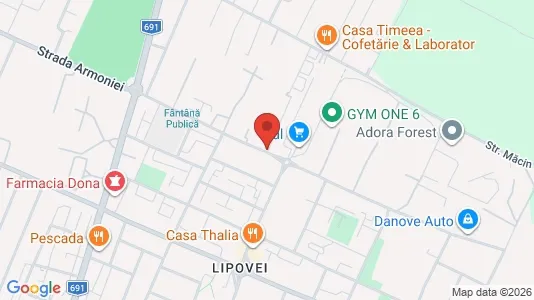 Apartments for rent i Timişoara - kort over placeringen