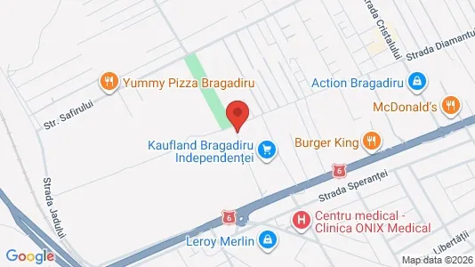 Apartments for rent i Bragadiru - kort over placeringen