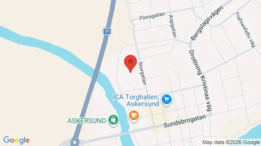 Apartments for rent i Askersund - kort over placeringen