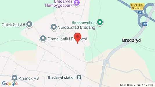 Apartments for rent i Värnamo - kort over placeringen