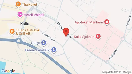 Apartments for rent i Kalix - kort over placeringen