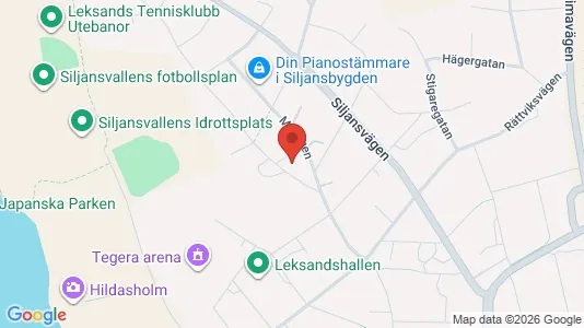 Apartments for rent i Leksand - kort over placeringen