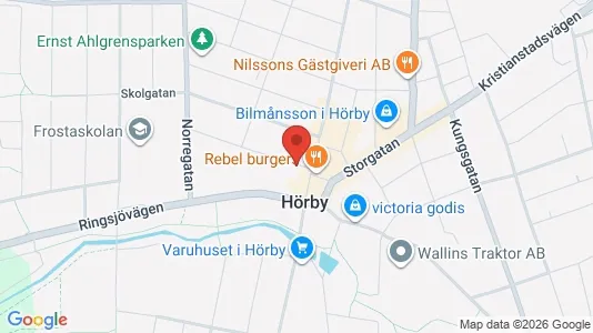 Apartments for rent i Hörby - kort over placeringen