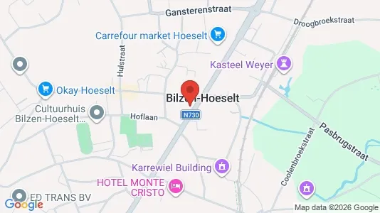 Apartments for rent i Hoeselt - kort over placeringen