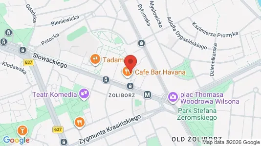 Apartments for rent i Warszawa Wawer - kort over placeringen
