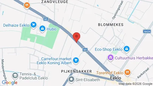 Apartments for rent i Eeklo - kort over placeringen
