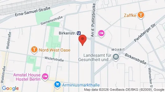 Apartments for rent i Berlin Mitte - kort over placeringen