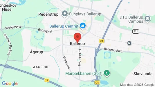 Apartments for rent i Ballerup - kort over placeringen